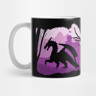 Winter Dragon Mug